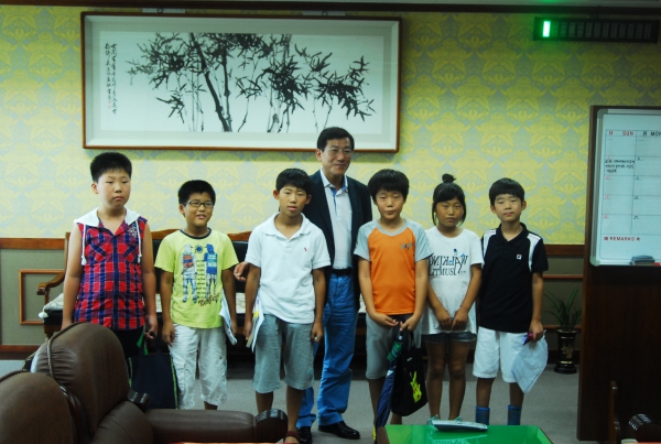 지역 초등학생 의회 방문(2012.08.14)