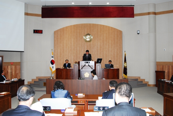 제151회 사천시의회 임시회(2011. 4.12~4.19)
