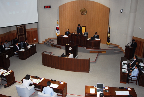 제155회 임시회 제1차 본회의(2011. 8.30)