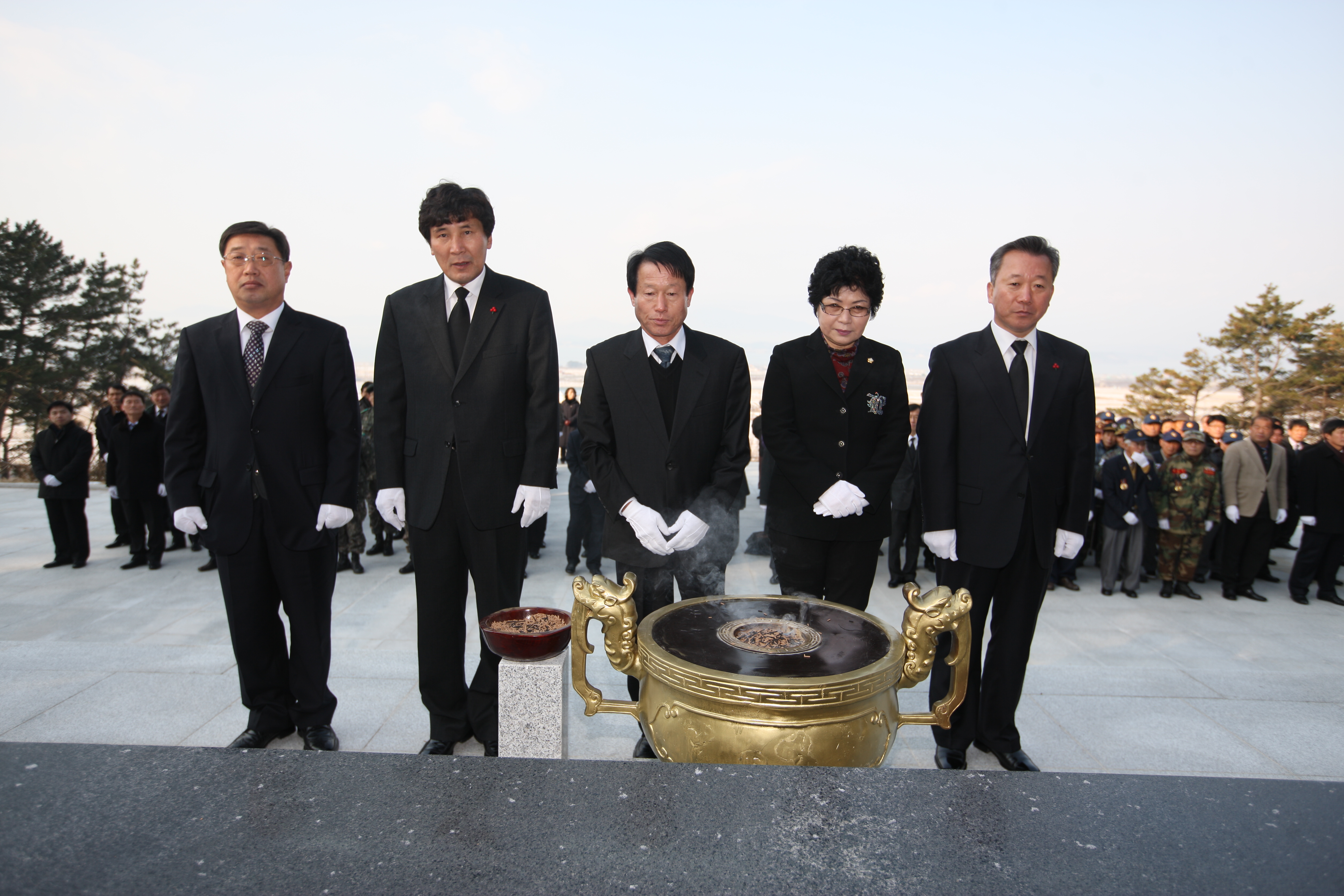 충혼탑 참배(2013.01.01, 사천호국공원) - 3