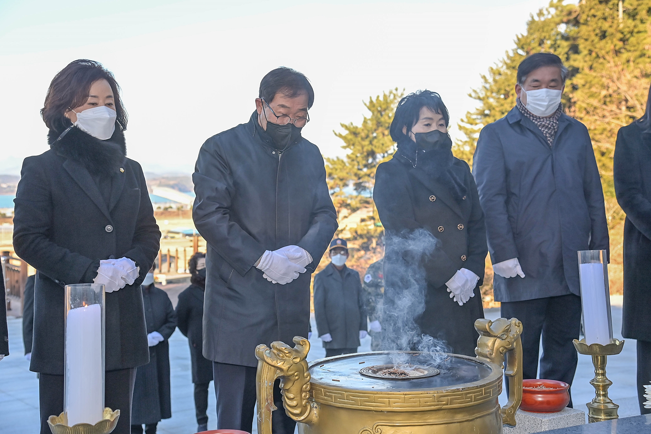 충혼탑 신년참배 - 5