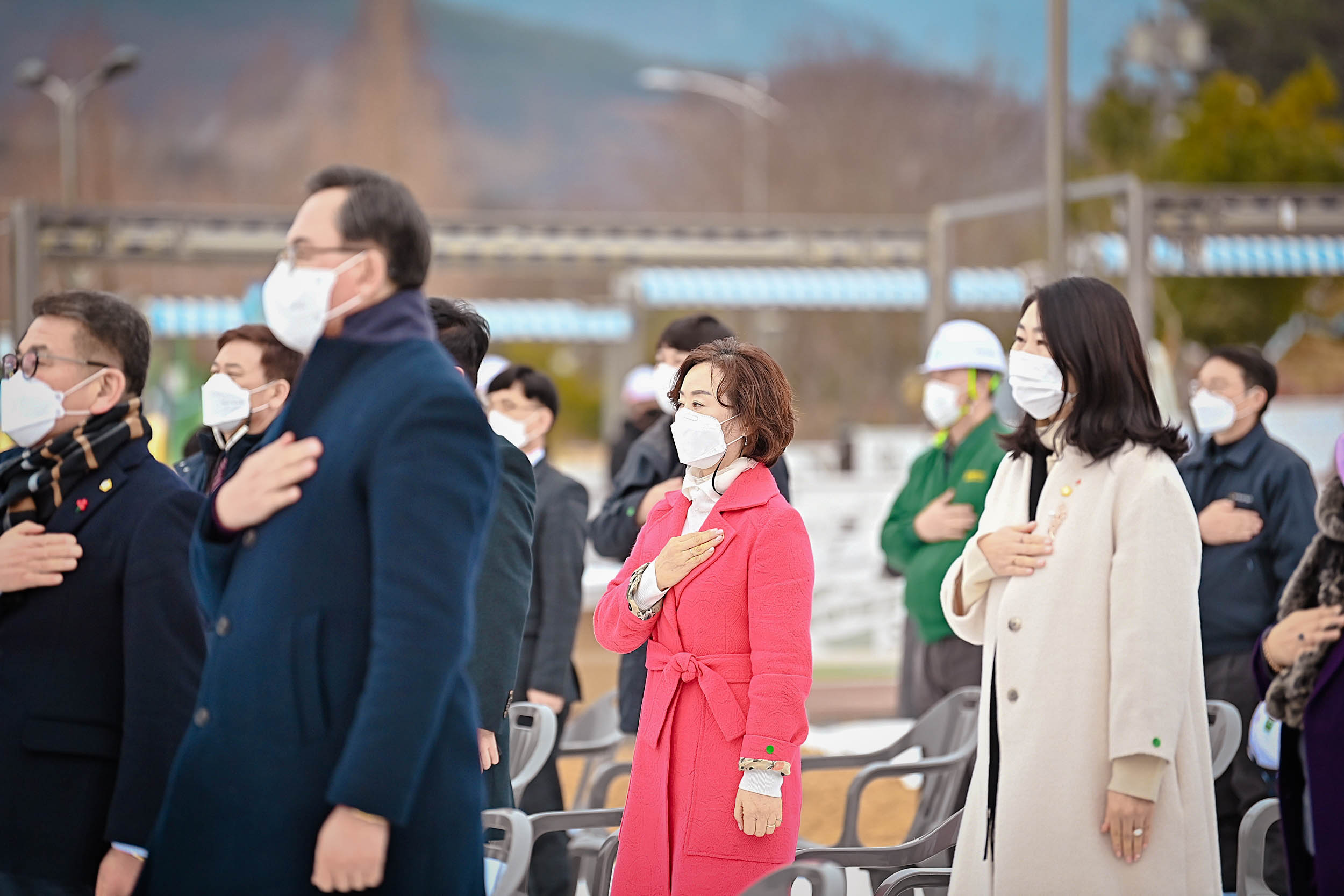 사천시 생활밀착형 국민체육센터 건립 공사 기공식 - 2