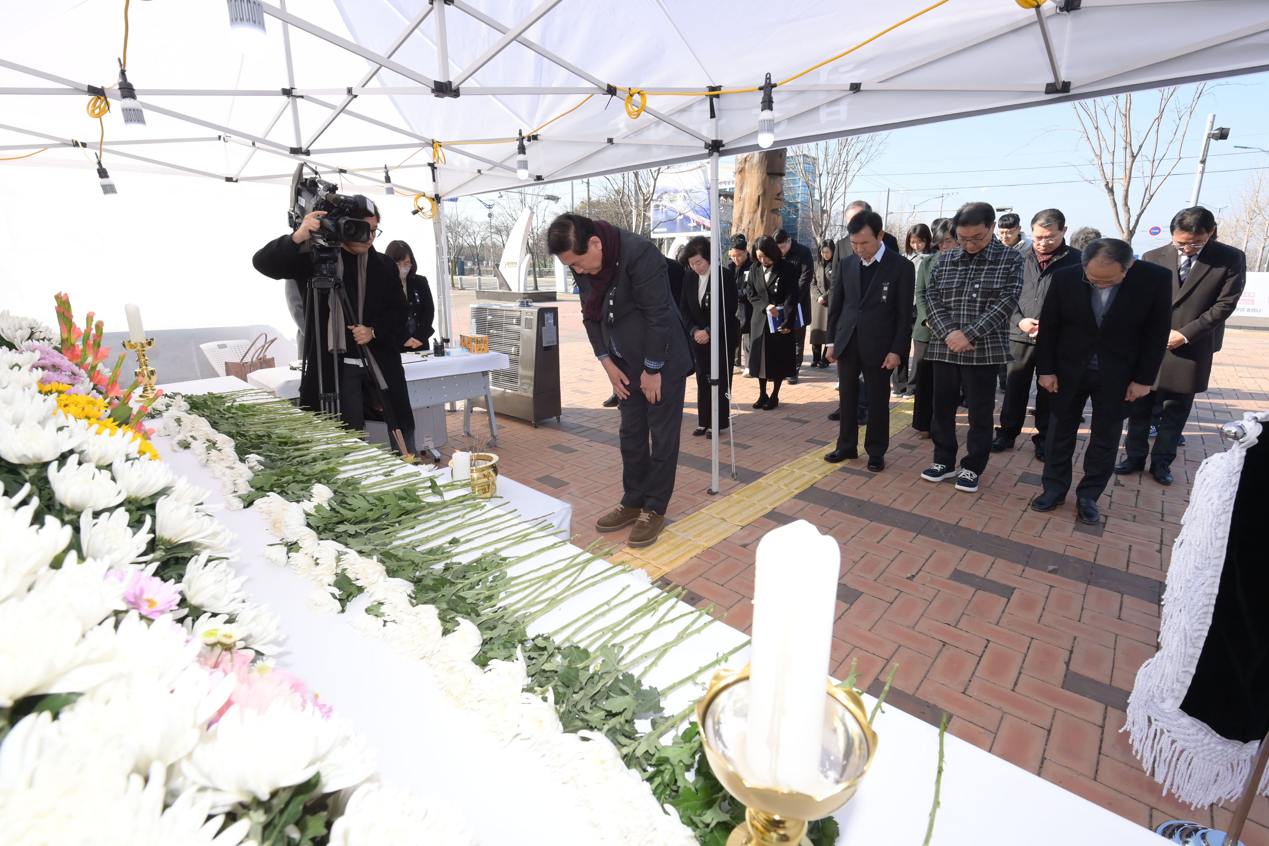 제주항공 여객기 사고 희생자 분향 - 2