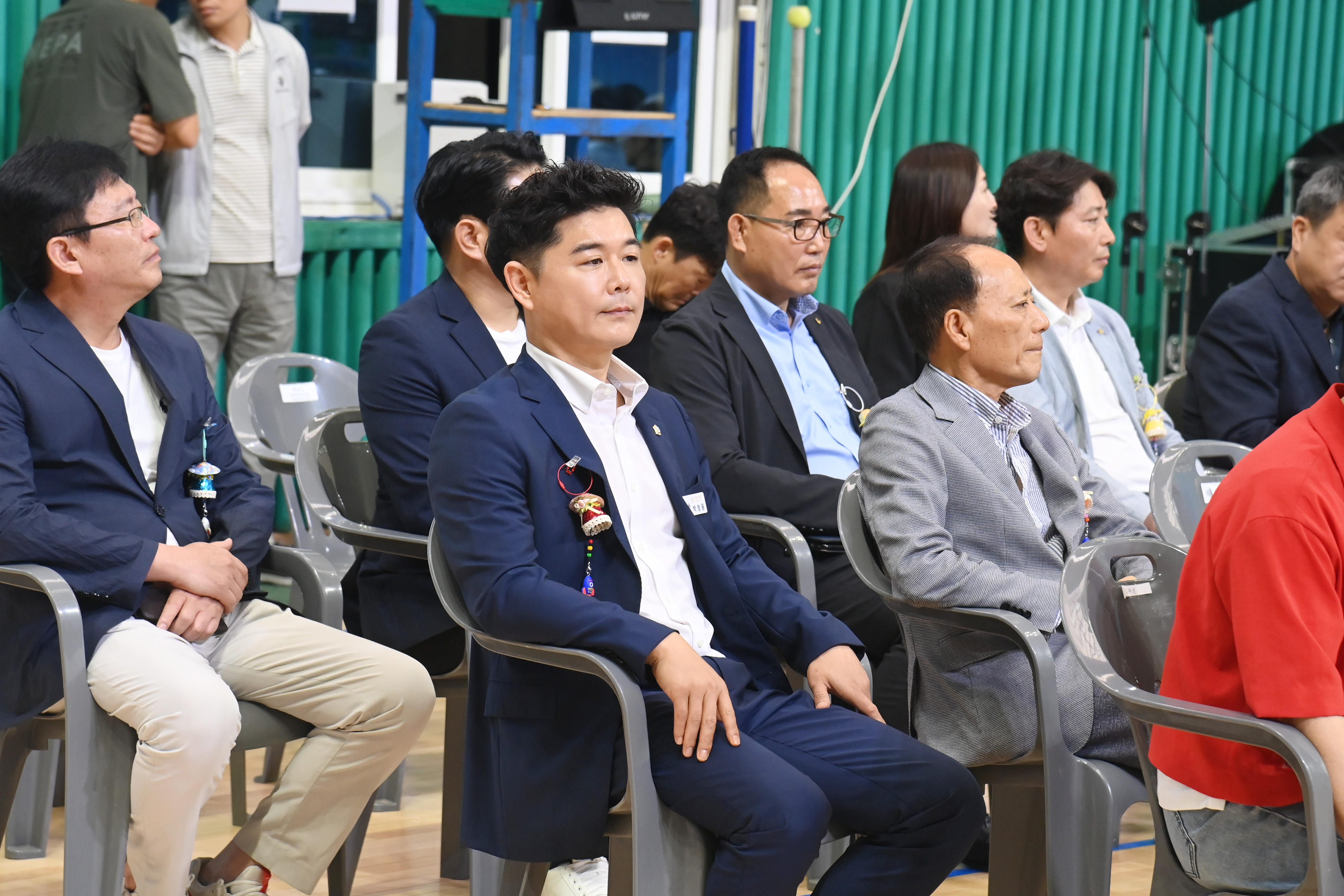 제27회 사천시협회장기 생활체육 배드민턴대회 개회식 - 8