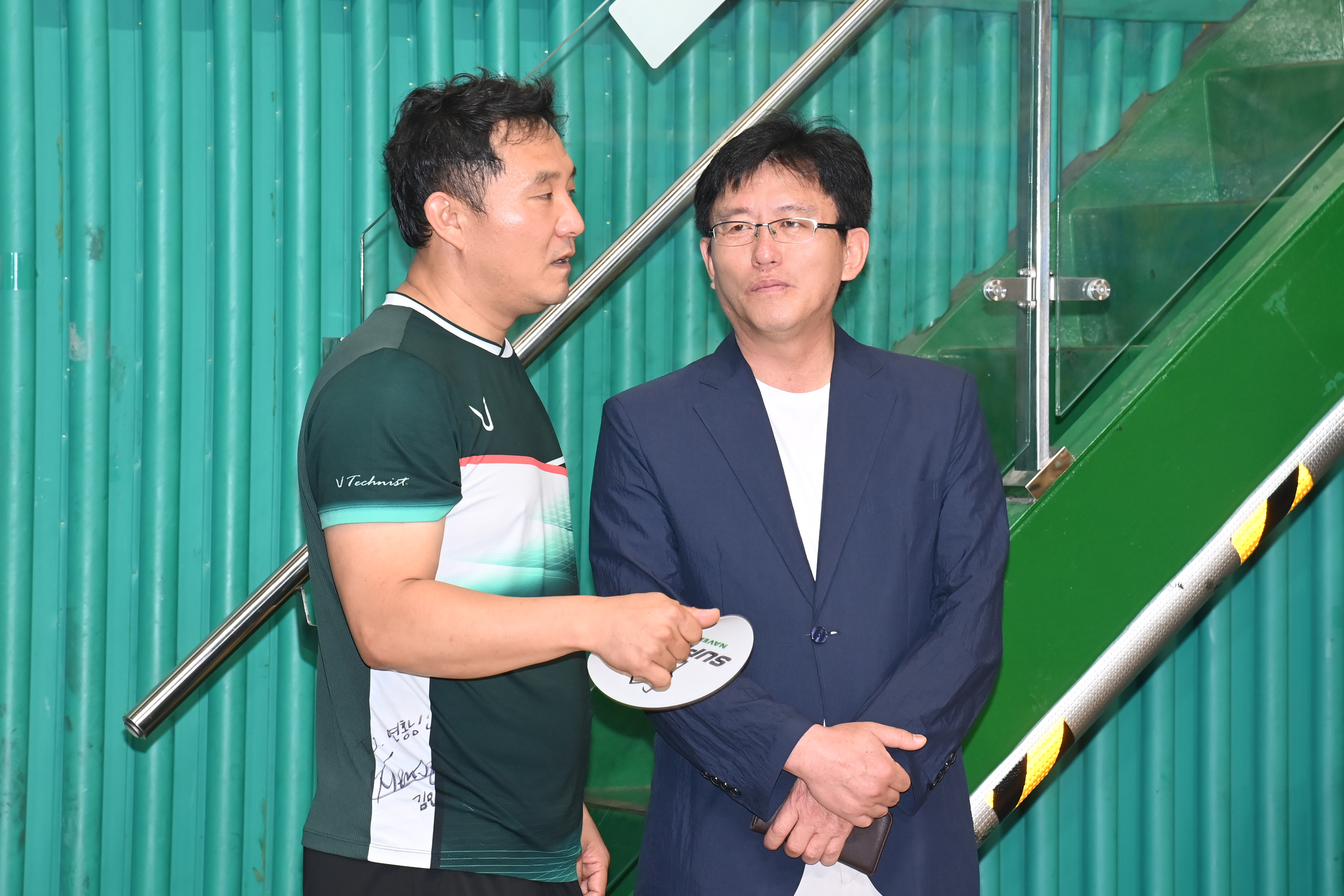 제27회 사천시협회장기 생활체육 배드민턴대회 개회식 - 10