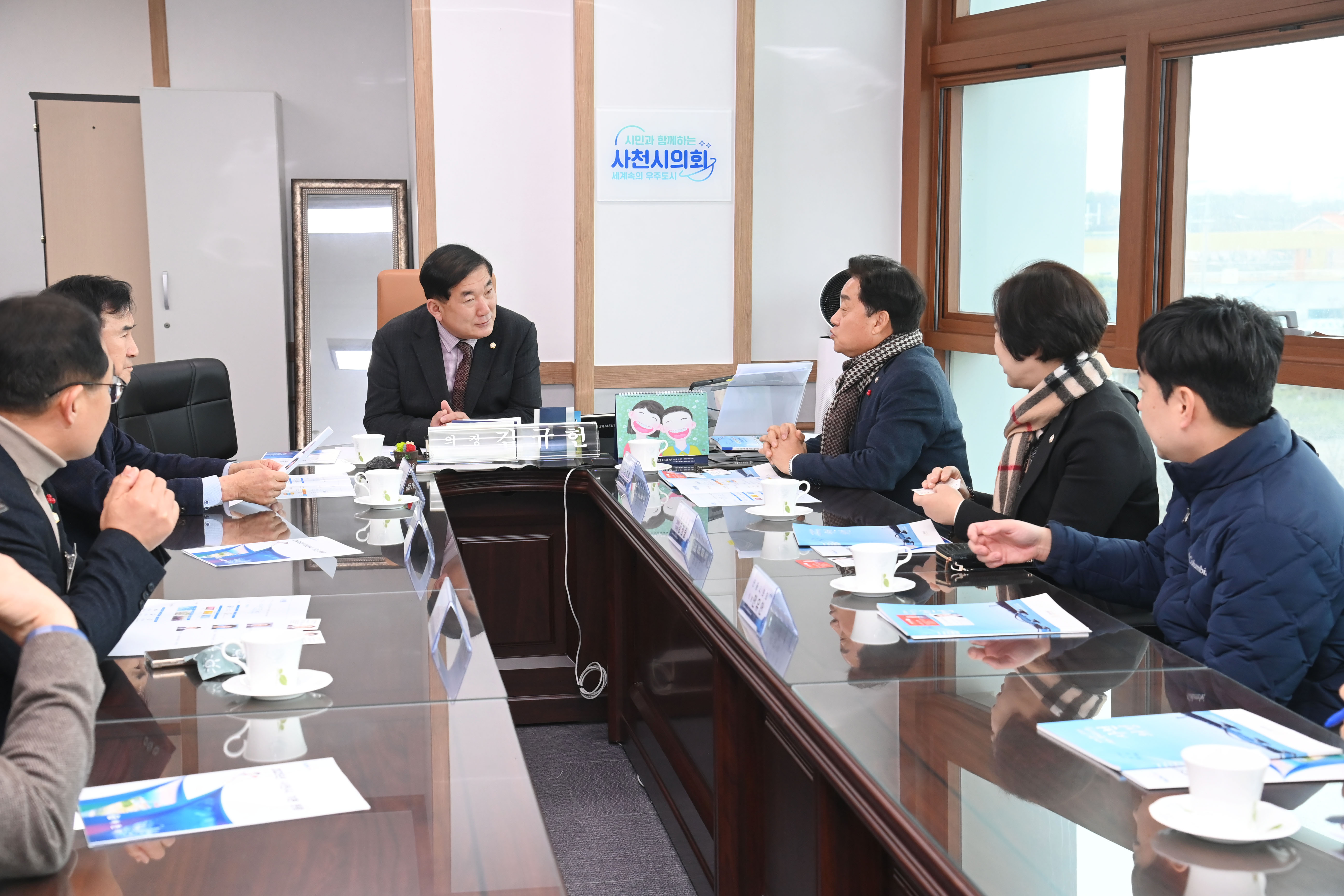 안동시의회 문화복지위원회 방문 환영 - 2