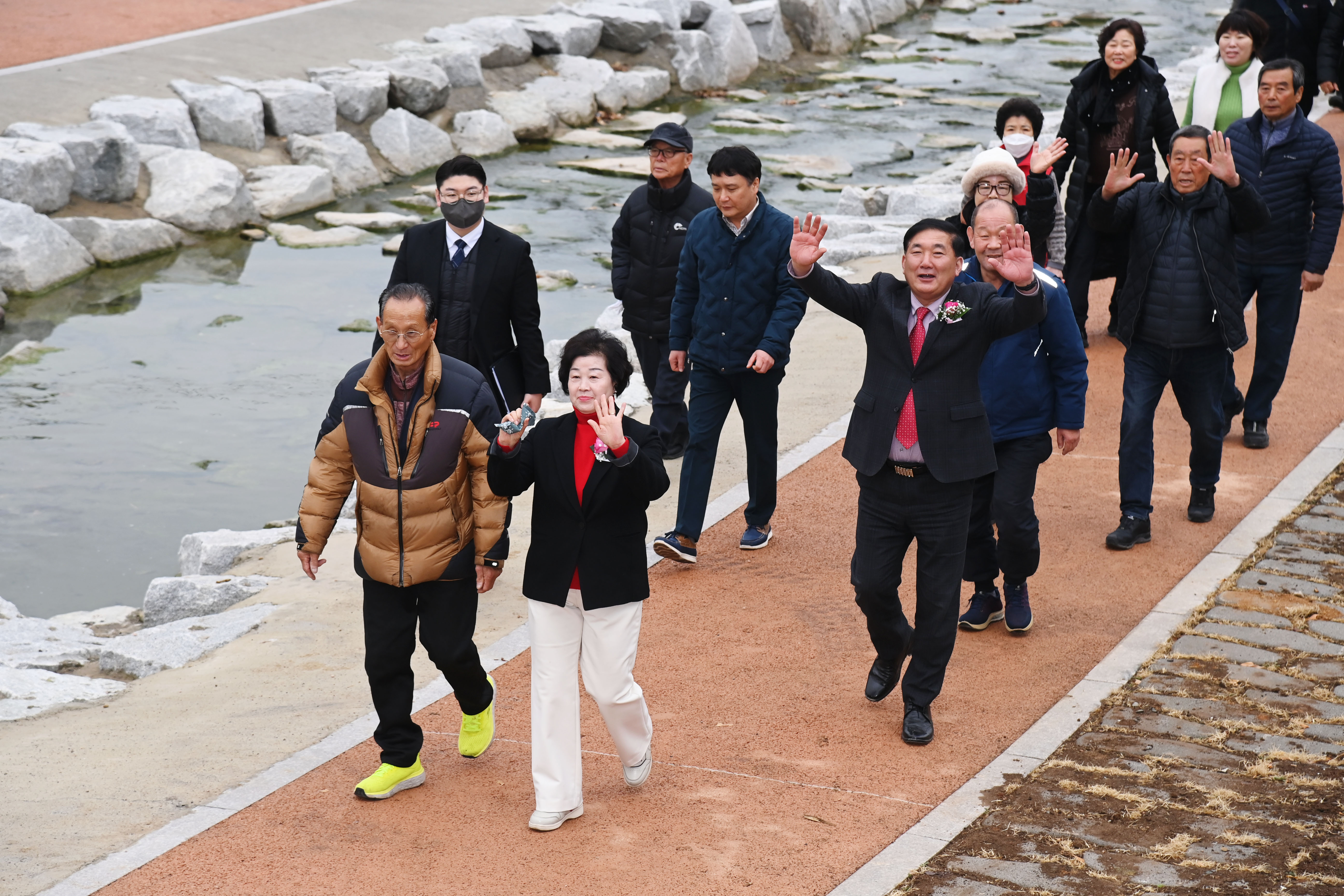 삼천포천 생태하천 복원사업 준공식 - 7