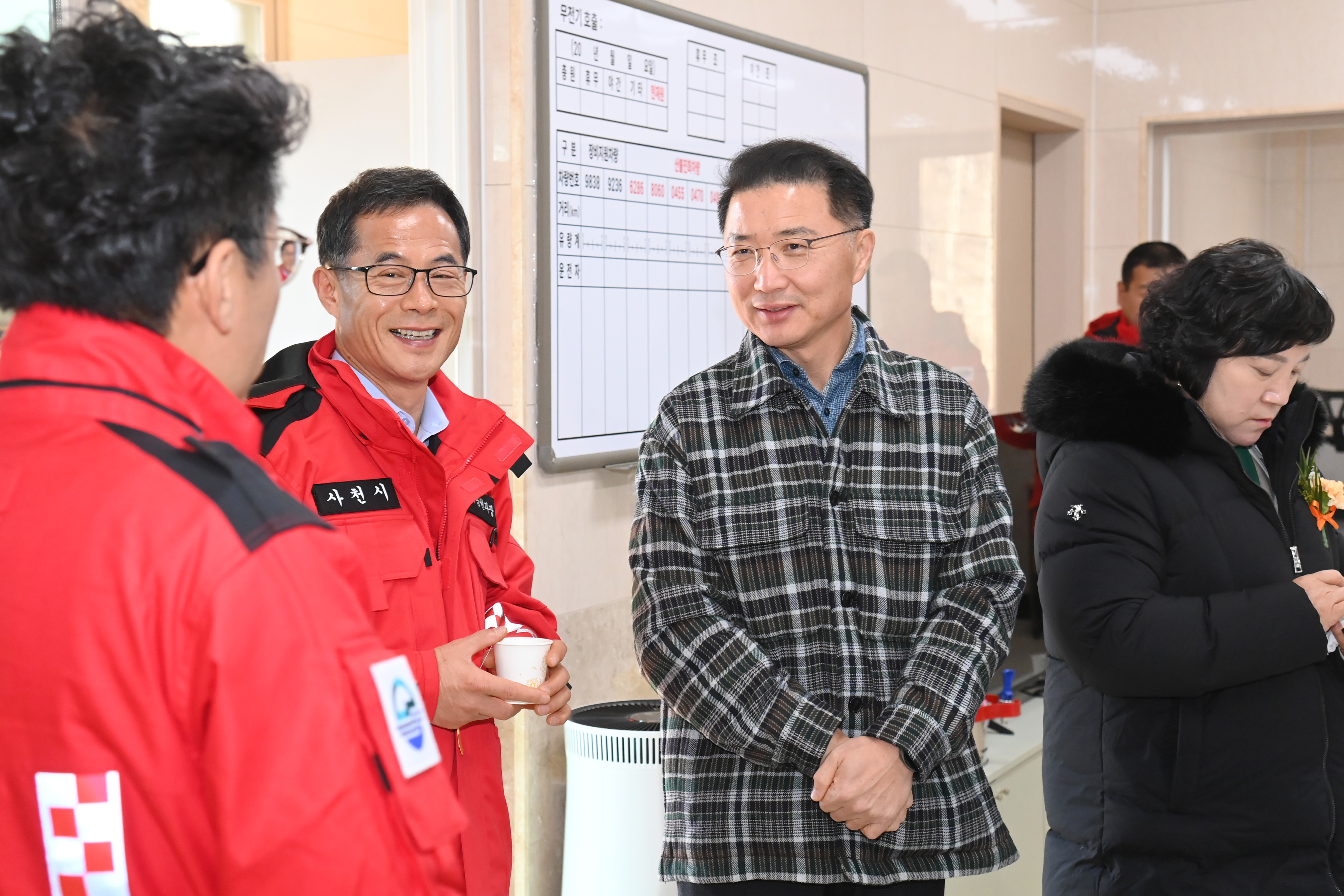 사천시 산불대응센터 개소식 - 10