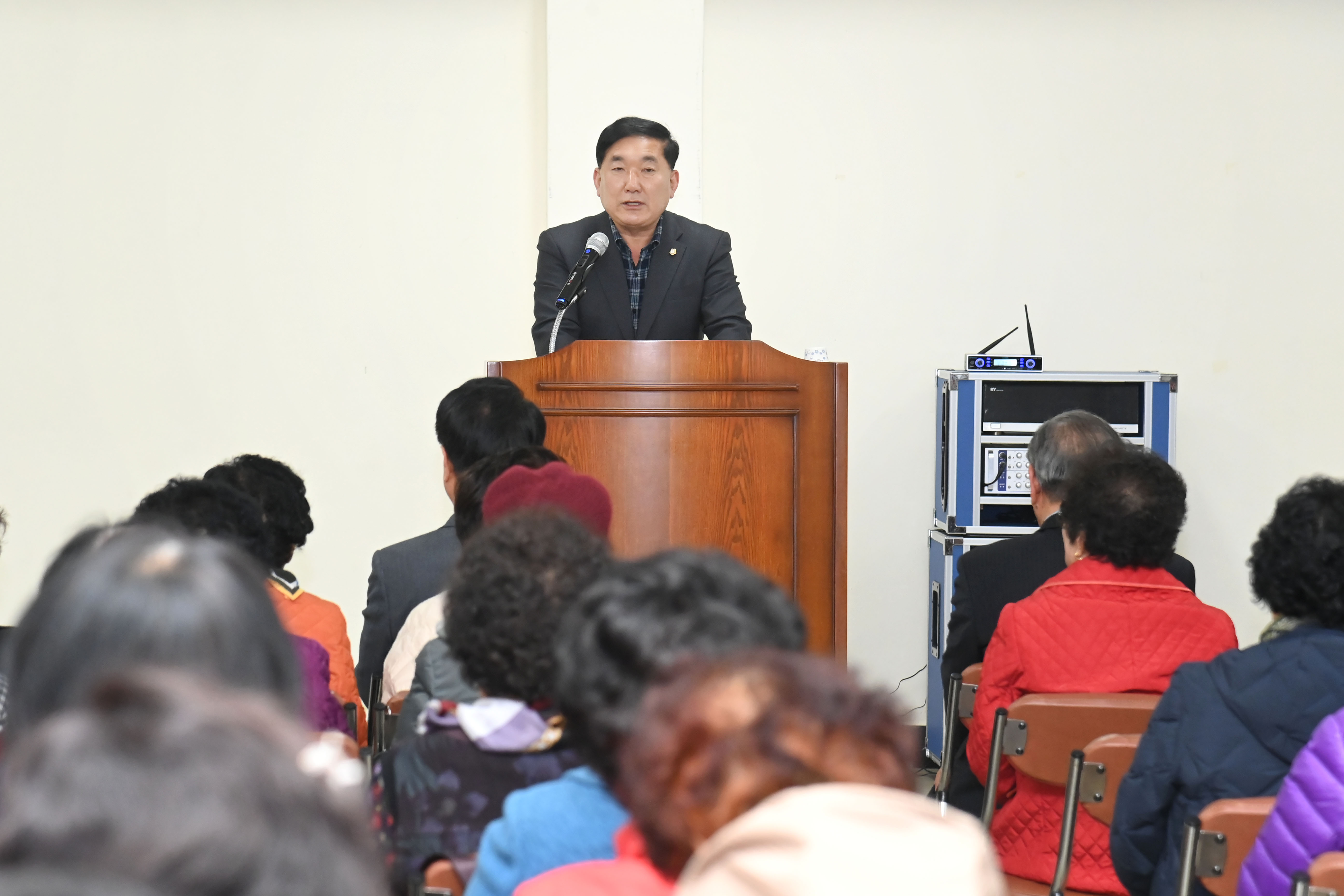 사천노인대학 개학식 - 3