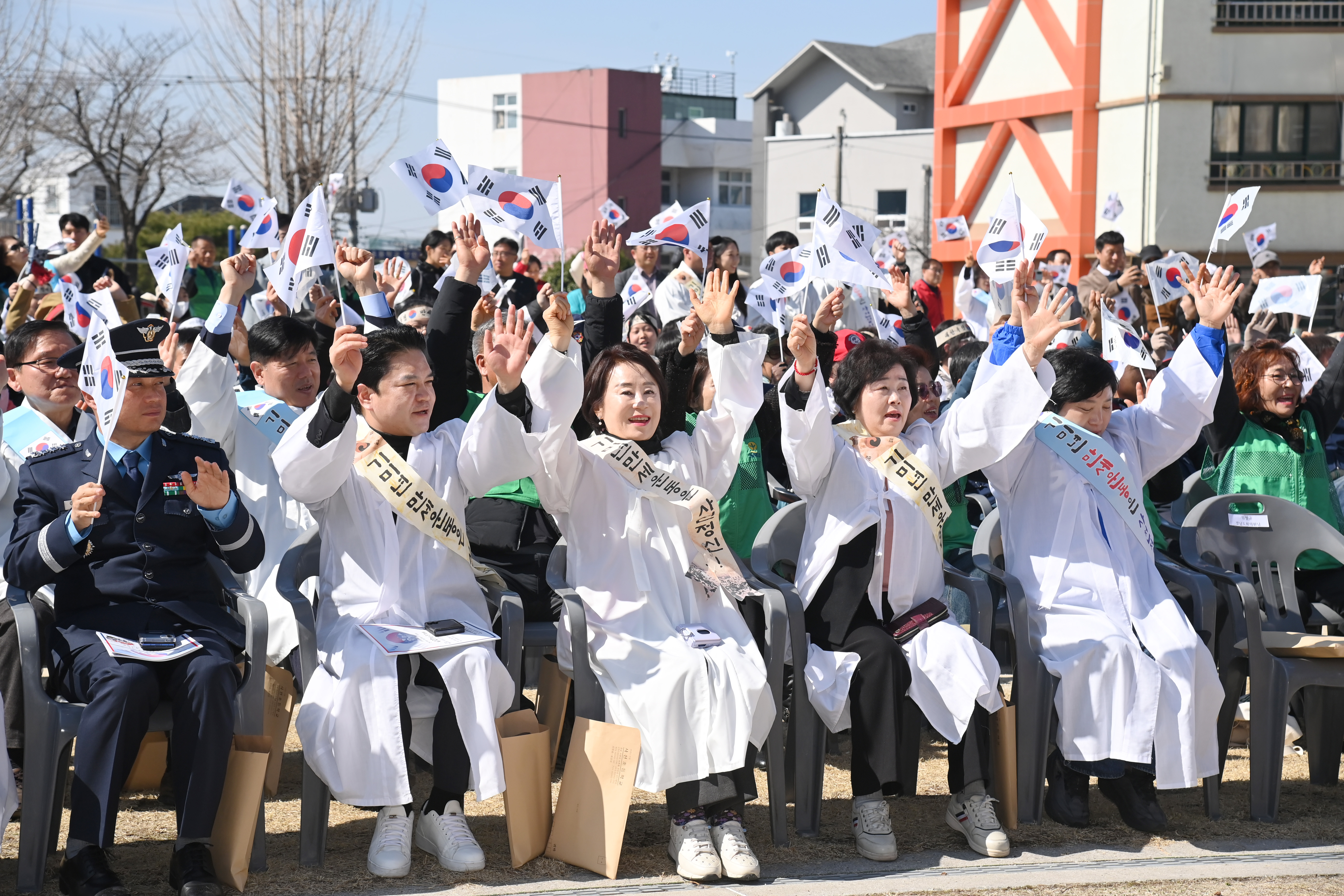 사천초등학교 기미년 독립만세운동 재현행사 - 4