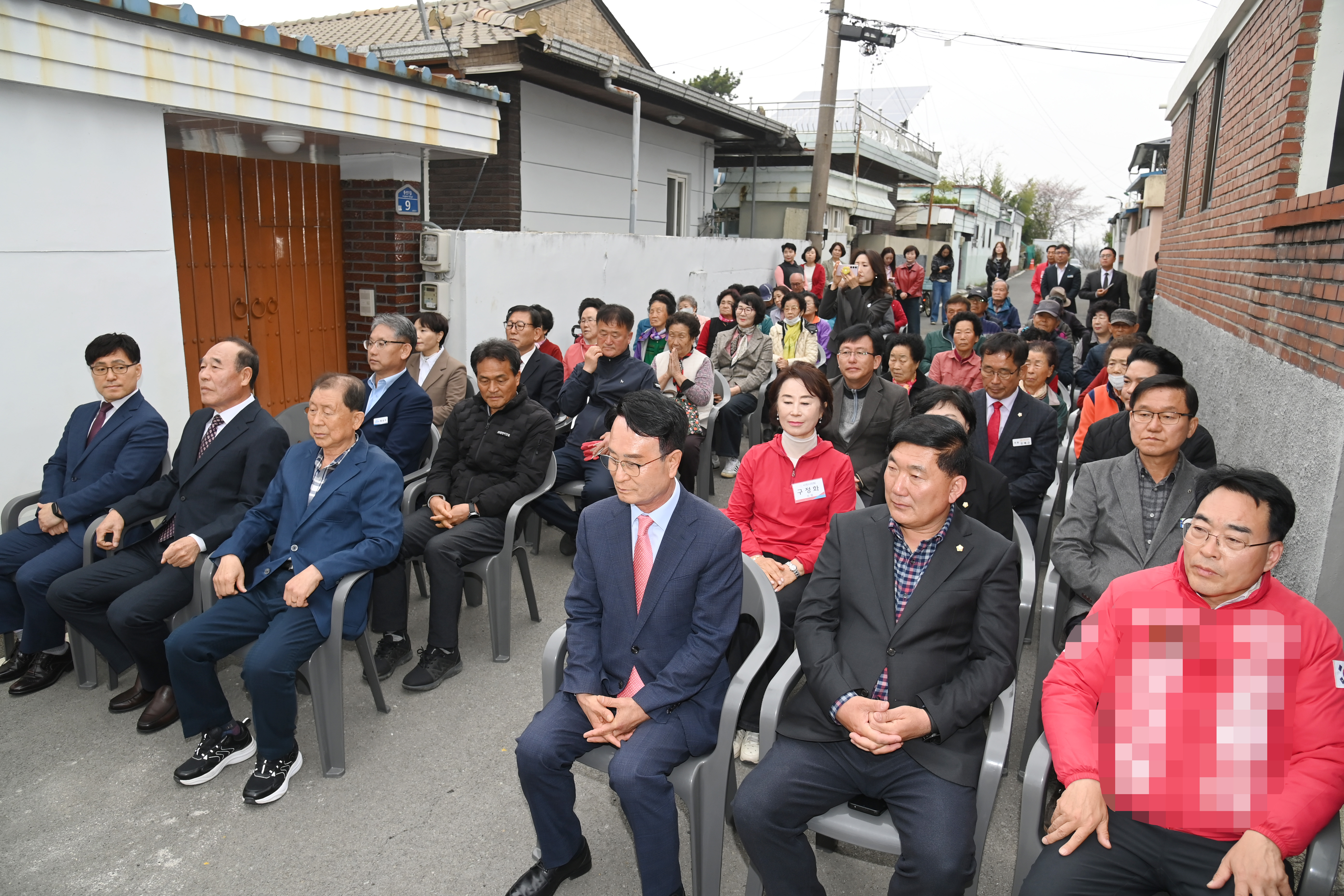 사천읍 수석6리 경로당 준공식 - 4