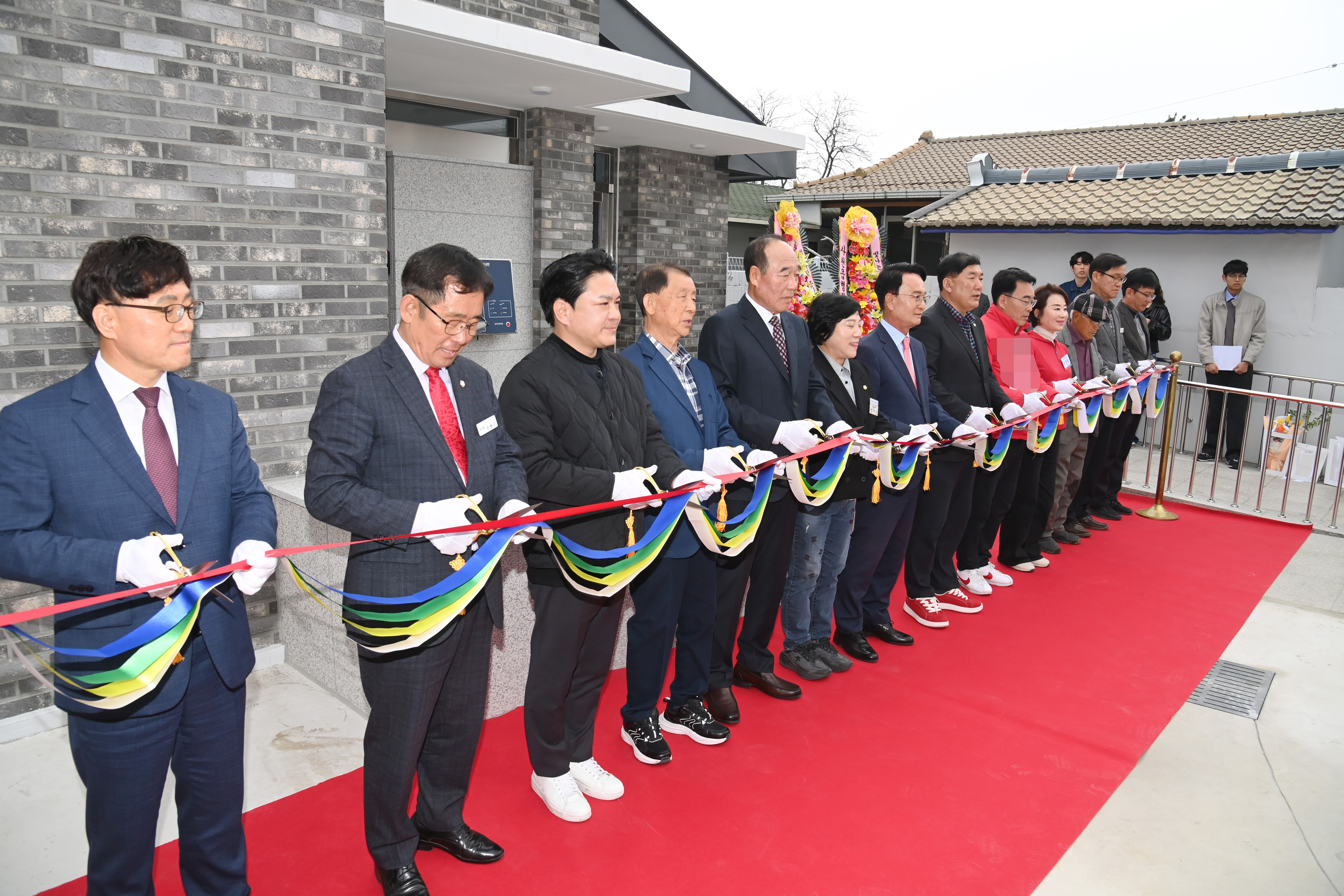 사천읍 수석6리 경로당 준공식 - 9