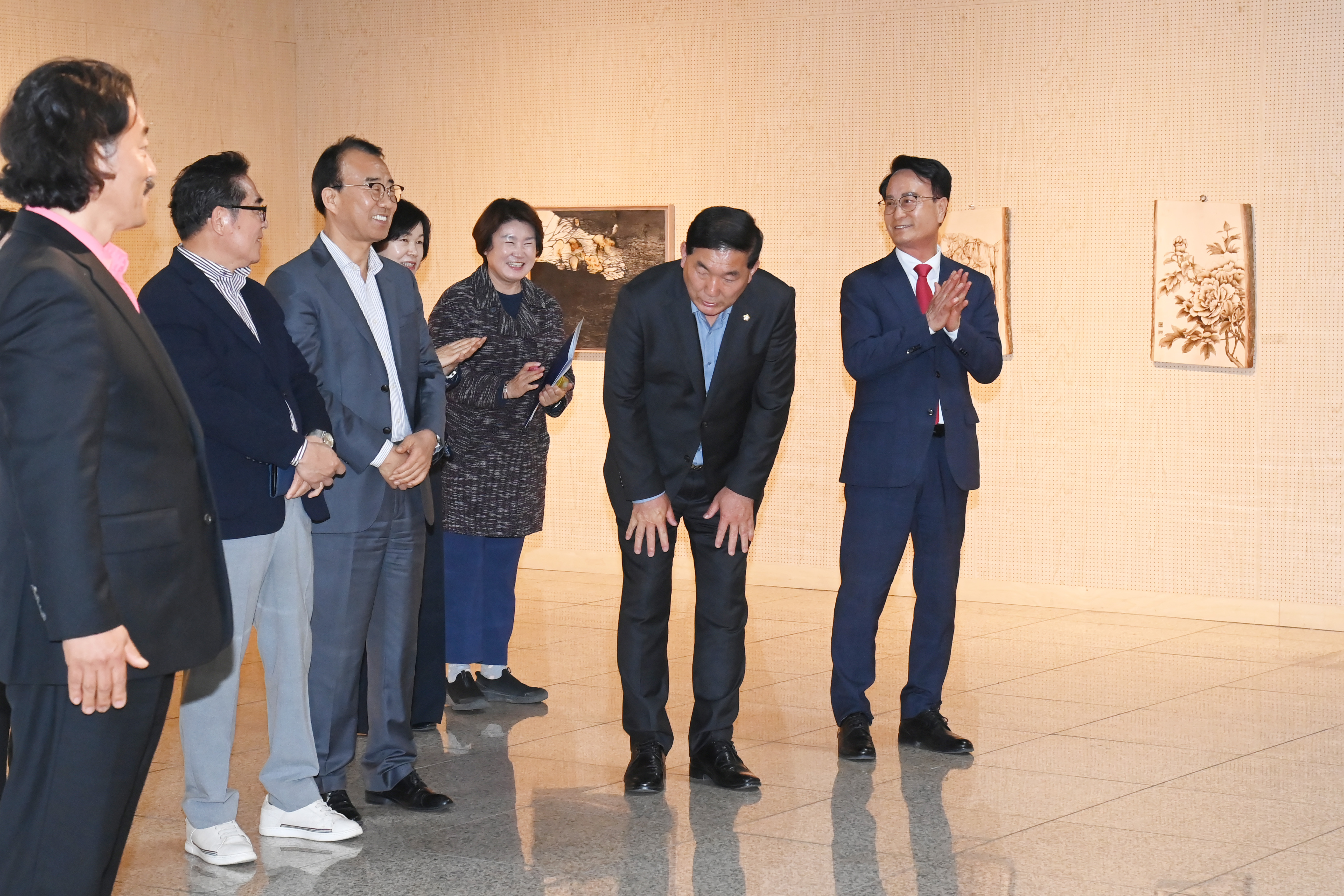  제36회 사천시 미술협회전 오픈식 - 2