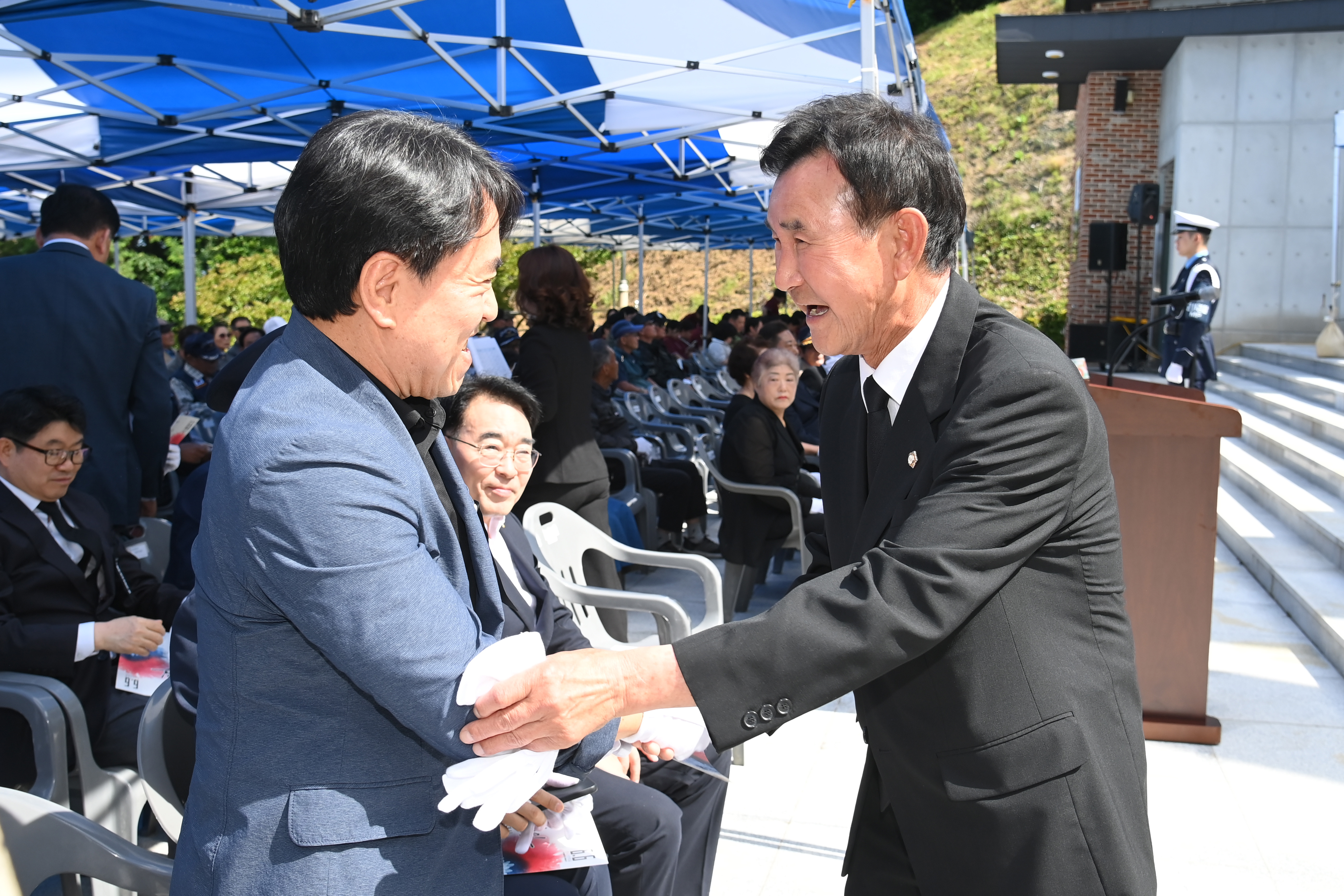 제71회 현충일 추념식 및 사천국군묘지 참배 - 2