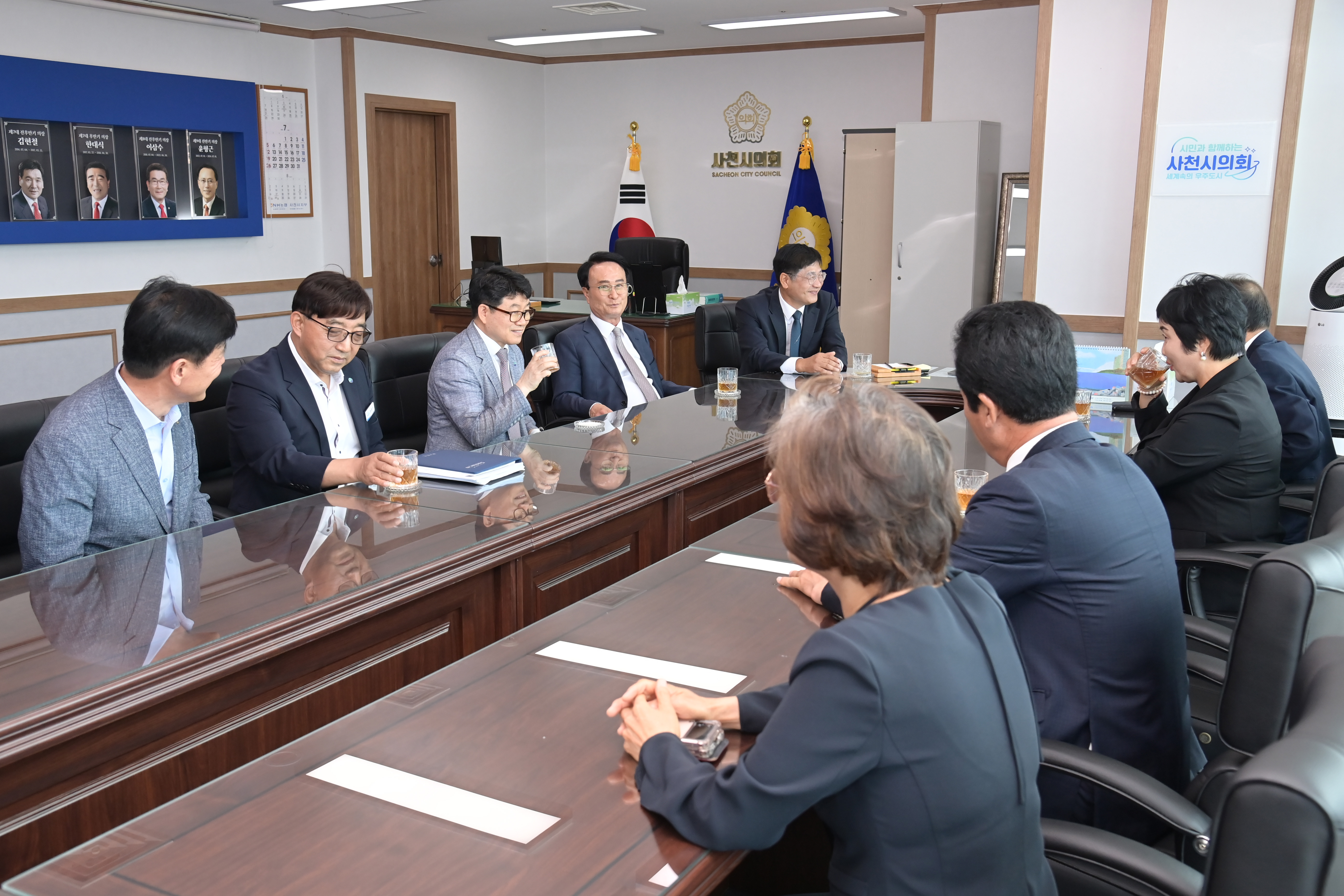 제10대 사천시의회 개원식 및 다과회 - 3