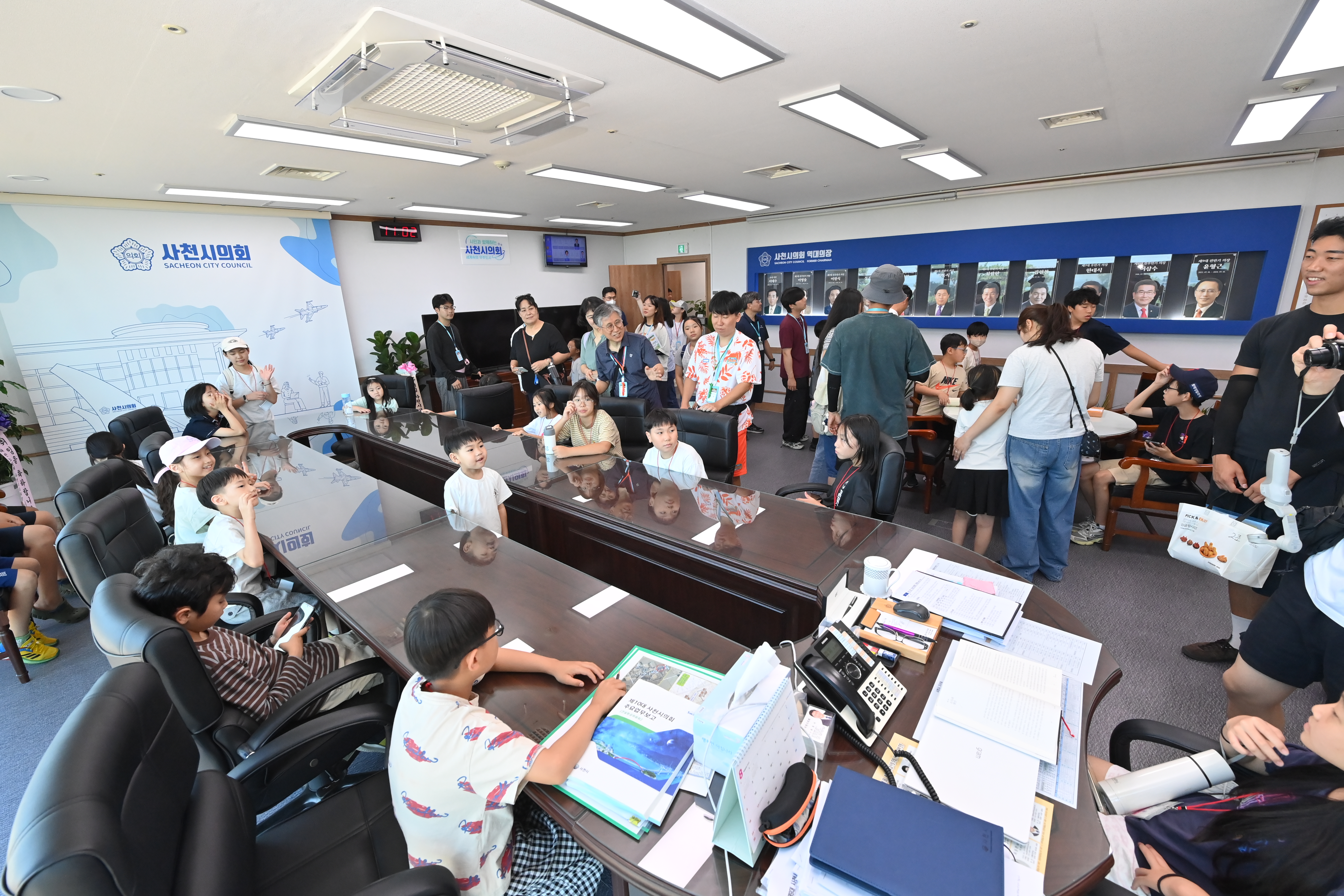 동산작은도서관 의회 견학 - 6