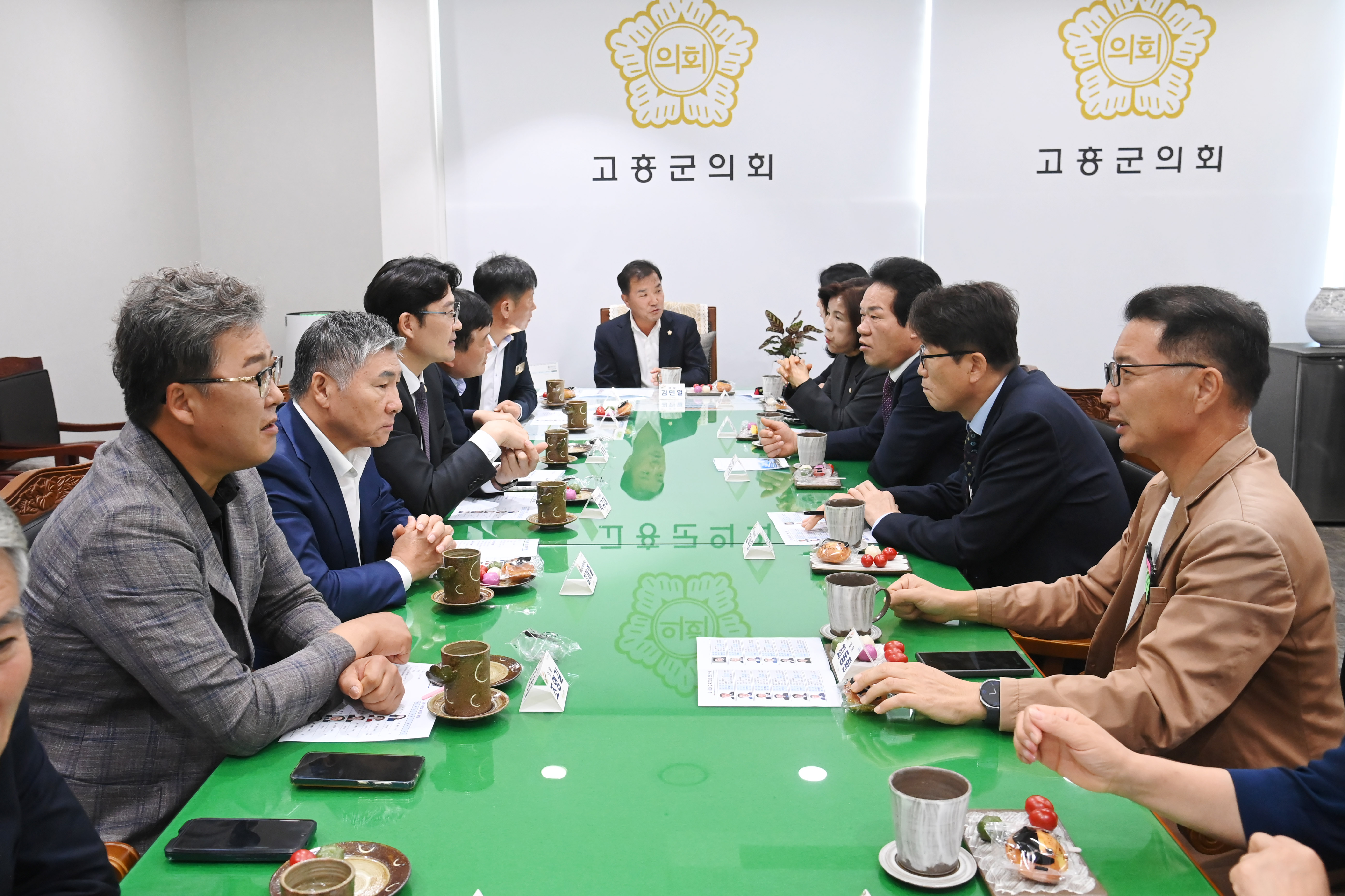 건설항공위원회 고흥군의회 방문 - 2