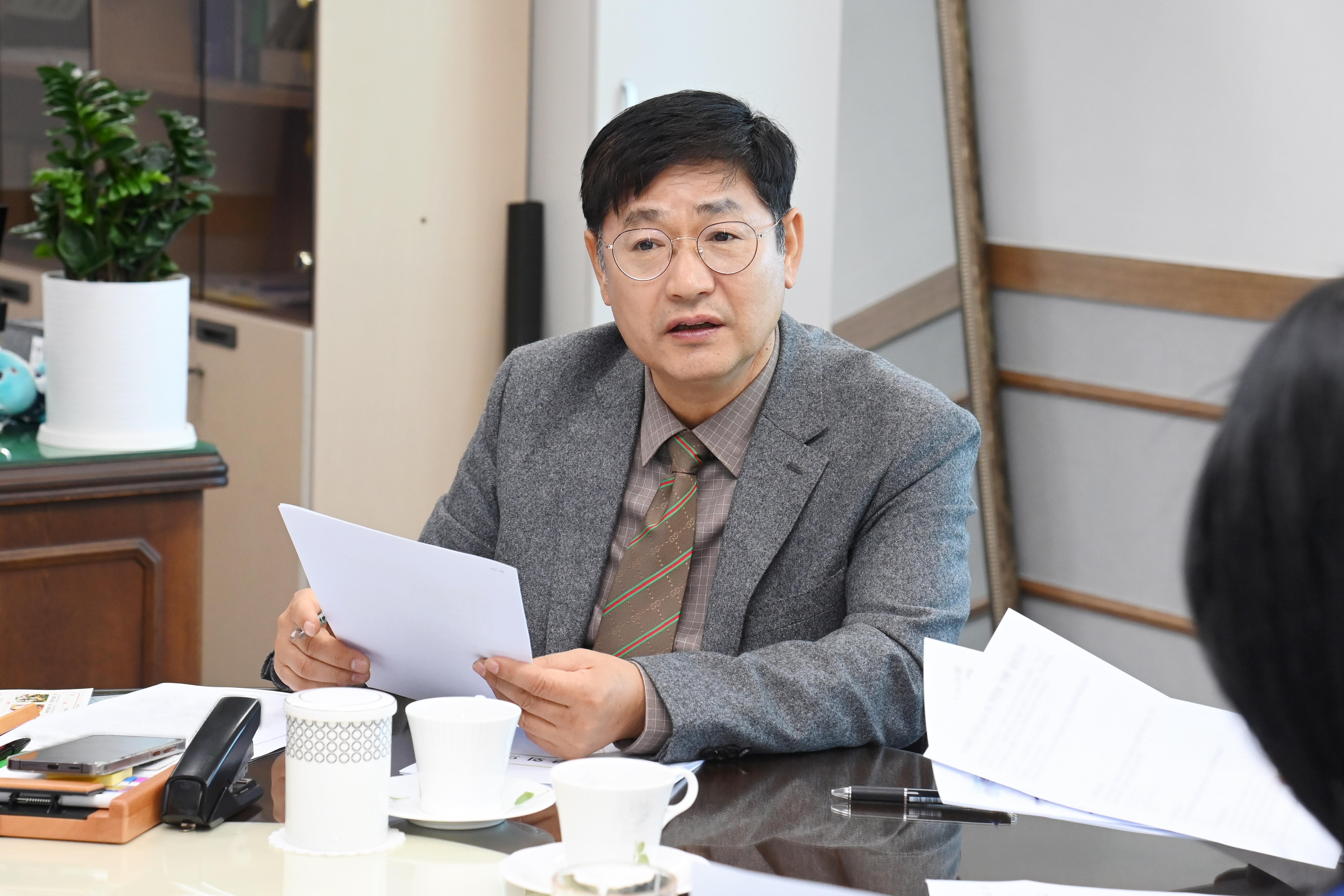 의장단 간담회 - 4