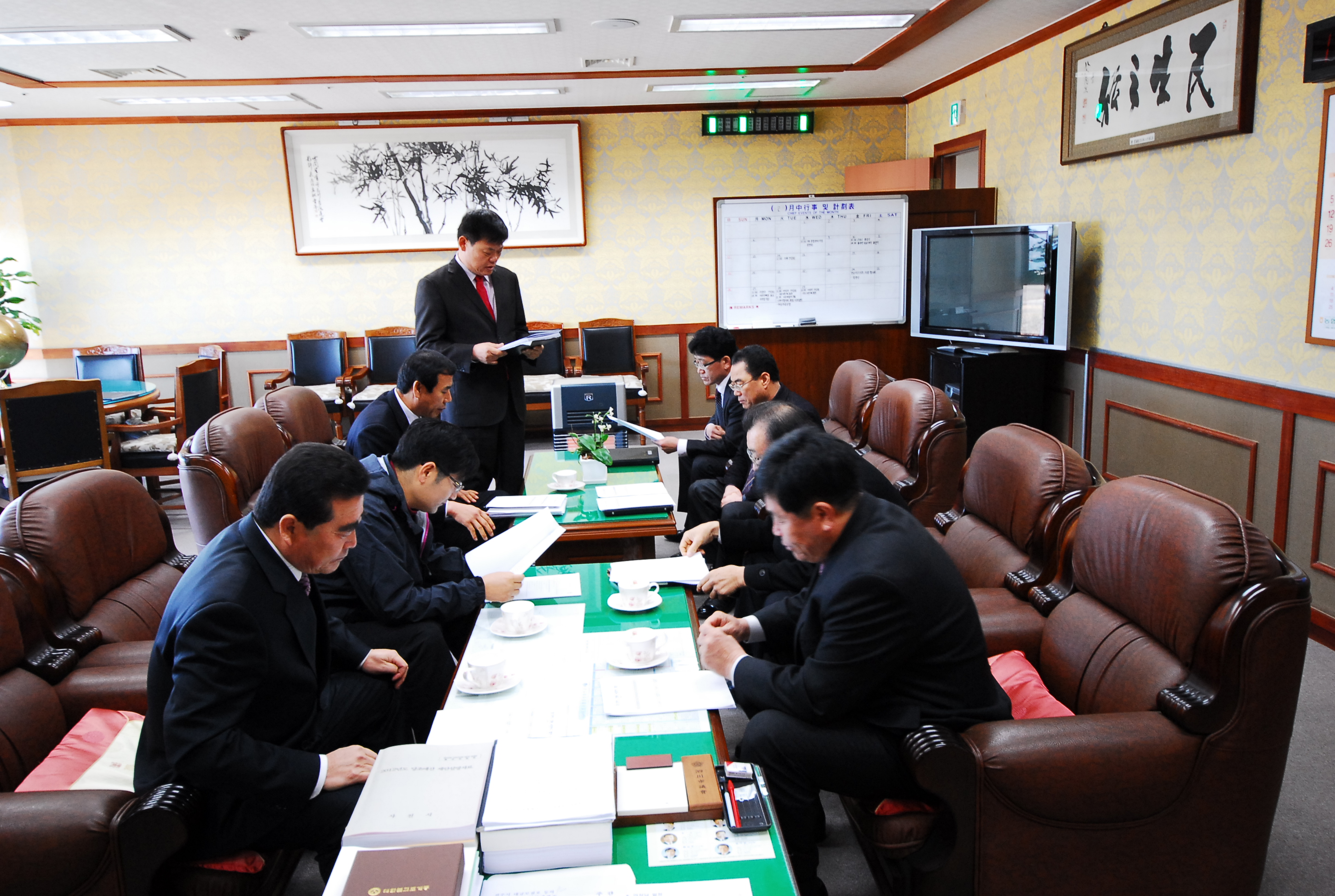 의장단 간담회(2012. 2.27, 의장실) - 2