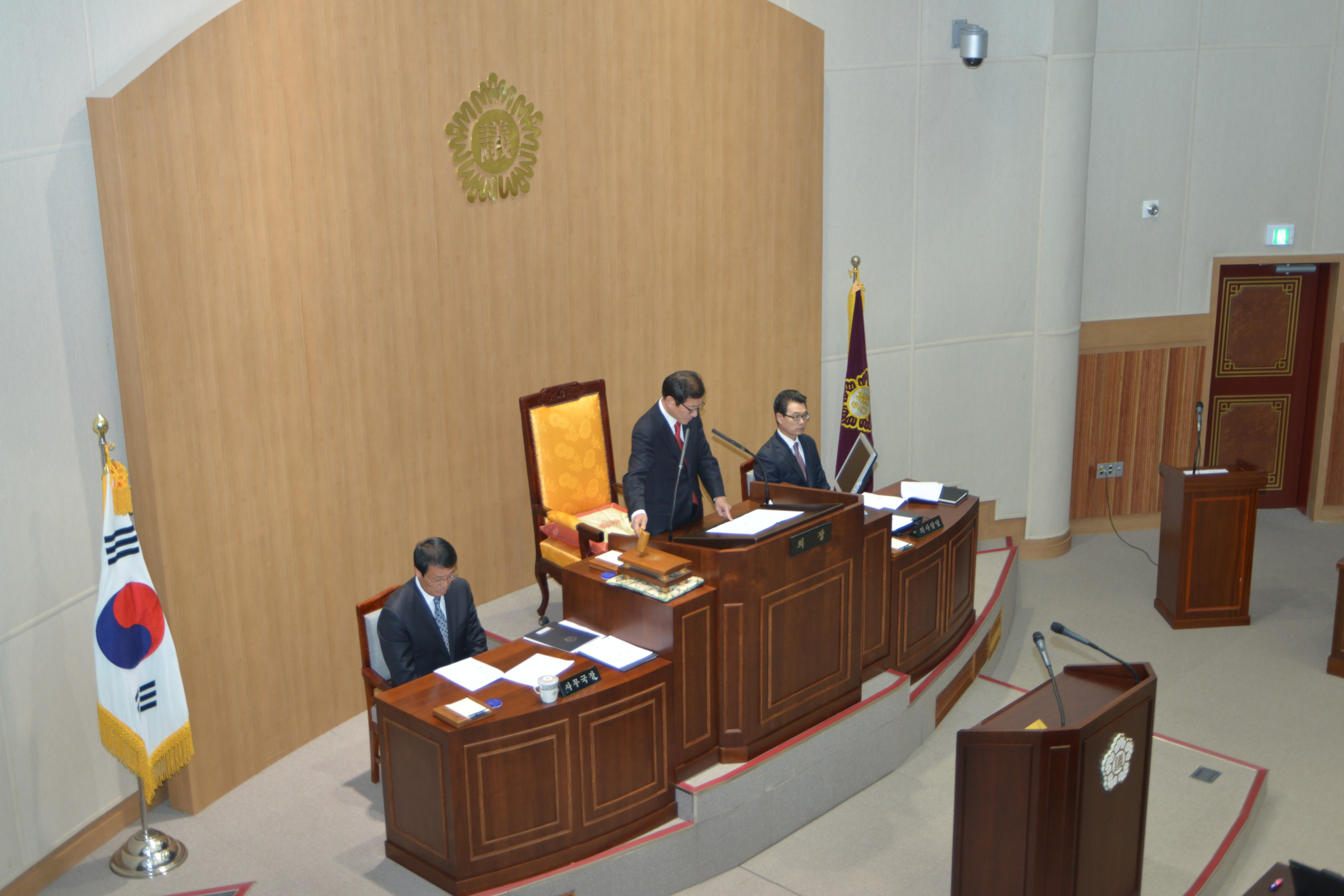 제174회 사천시의회 임시회 개회식(2013.11.12, 의회 본회의장) - 5