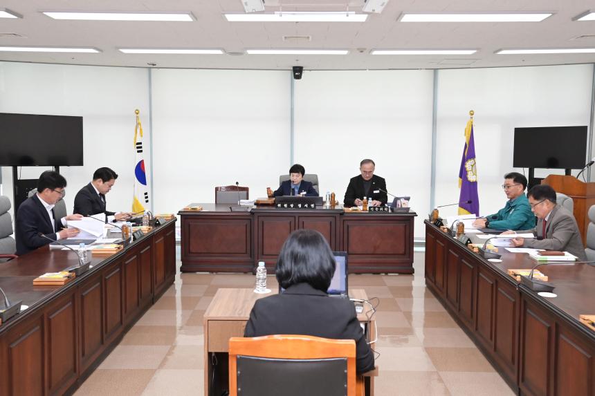 제282회 사천시의회 임시회 ( 제1차 의회운영위원회 )