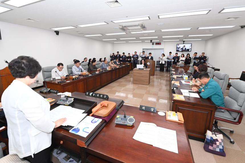 제284회 사천시의회 제1차 정례회 행정사무감사 7일차 (읍면동 연석회의)