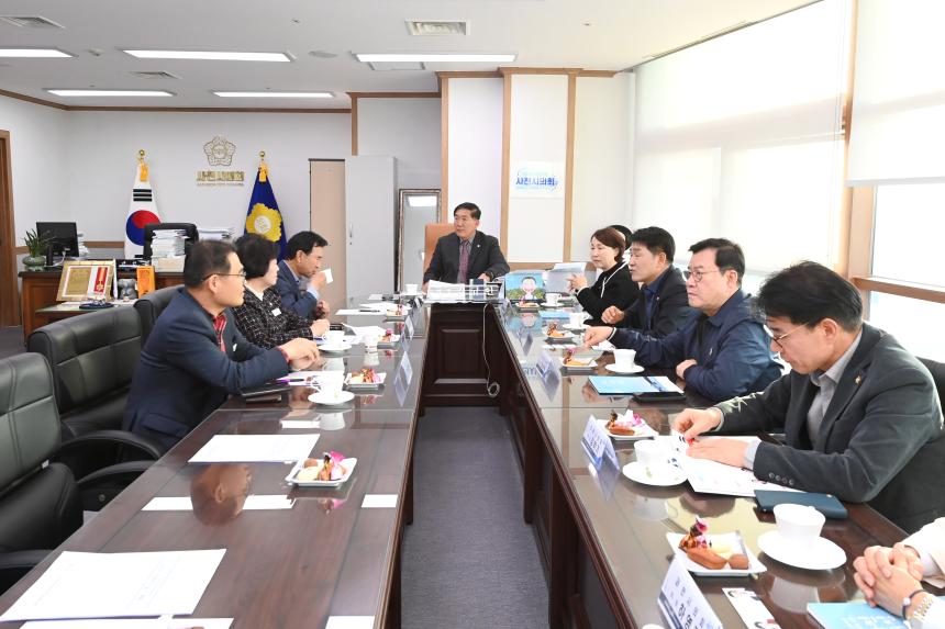 경기도시군의회의장 남부권협의회 방문