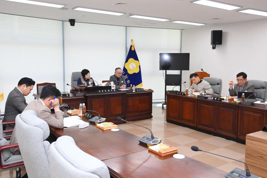 제287회 사천시의회 제2차 정례회 (제1차 의회운영위원회)