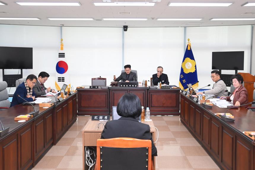 제287회 사천시의회 제2차 정례회 (제3차 예산결산특별위원회)