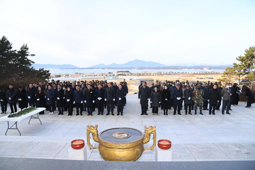  2026년 새해 충혼탑 참배