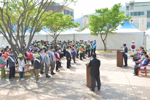 2013 벌용동 깨끗한 환경가꾸기 행사(2013.04.19, 삼천포종합운동장)