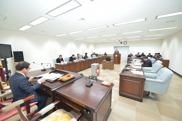 1월 의원정례간담회(2014.01.21, 의회 소회의실)