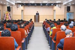 서부노인대학 개강식