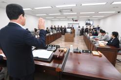 제295회 사천시의회 제1차 정례회 (행정관광·건설항공위원회 연석 행정사무감사)