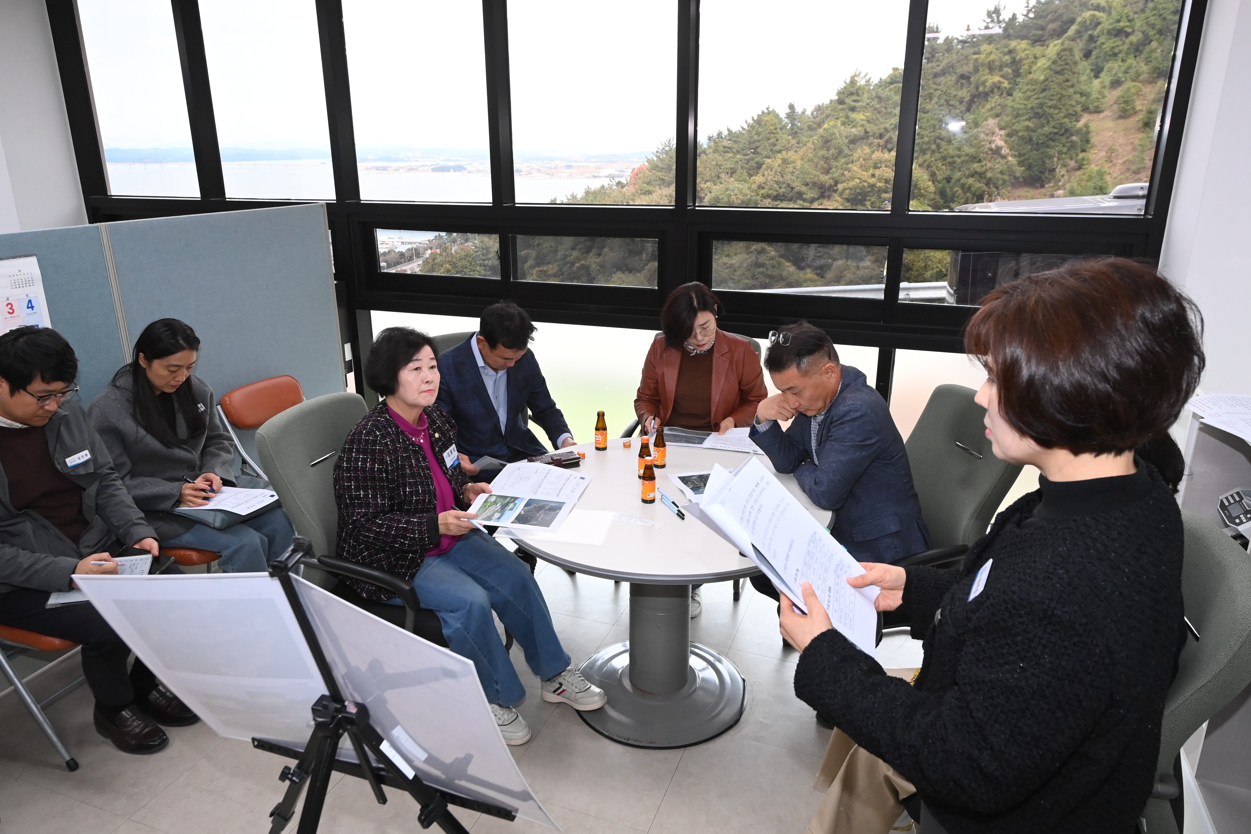 사천시의회, 행정관광위원회 누리원 현장방문 - 1