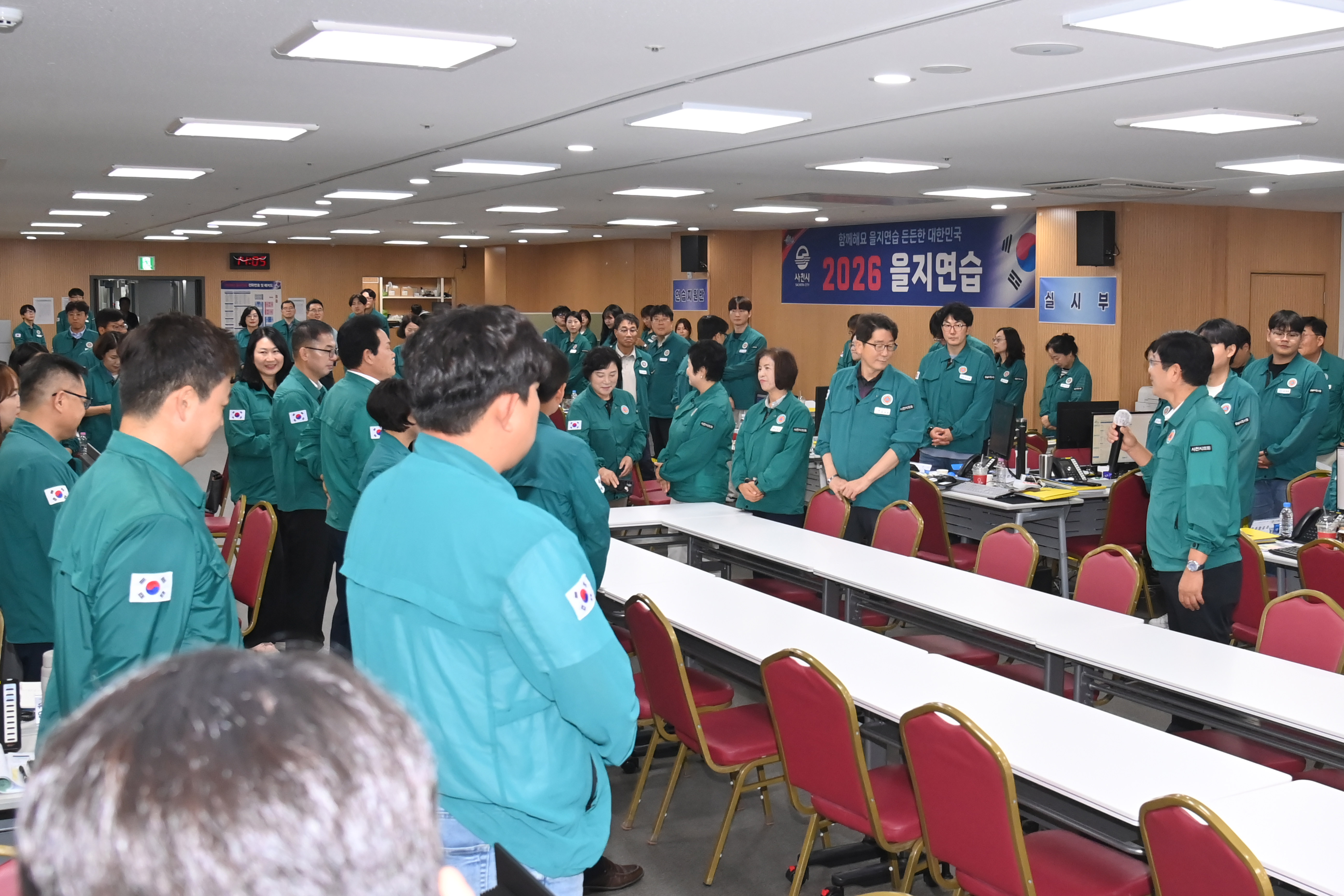 사천시의회, ‘2026년 을지연습’ 현장 격려 방문 - 1